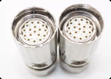 M23 Series Siemens S120 Servo Motor Connector with Panel/Cable Mount and Crimp/Solder Termination for 1000V Applications