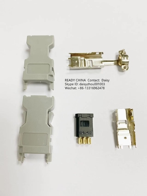 JT-02 04 09 Servo Motor Encoder And Power Connectors Crimp / Solder Inovace Equivalent 6pin 7pin