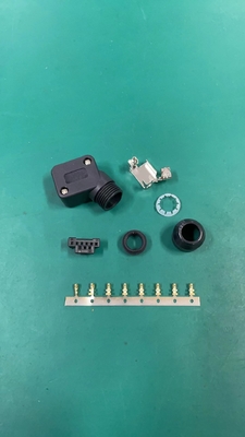 Metal / Plastic Servo Motor Connectors 16A-30A Current Rating Gold / Silver Plating -40.C To 105.C Operating Temp