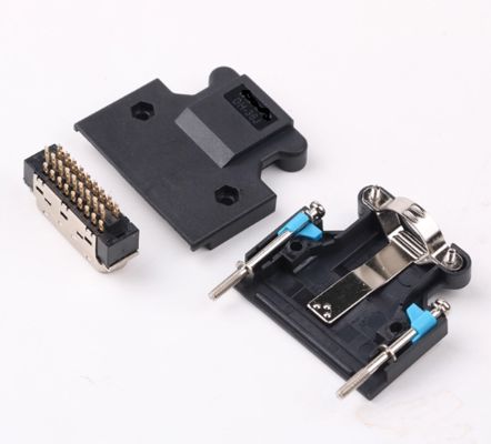 SCSI connector Panasonic /Mitsubishi/Yaskawa servo SM-14P/20/26/36P/50Pfull golden MDR plug