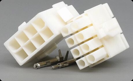 4145 Connector Plug for Servo Motor Terminals, Wire Connector Male and Female Terminal, Plastic Housing, 10 Pins