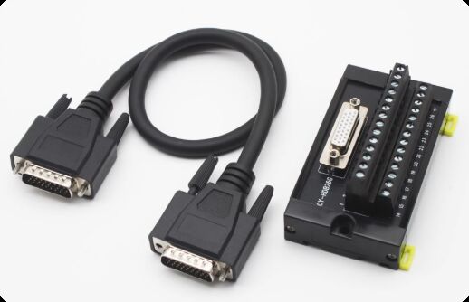 Delta B3 Inovance Servo Drive IO Wiring Terminal, HDB26 Terminal Board, DB26 Wiring Board, 3 Rows 26 Pins