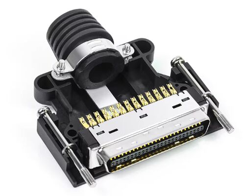 All-gold SCSI Connector 20/26/50-pin 50P Plug for Servo Motor with Moog ITT Compatibility