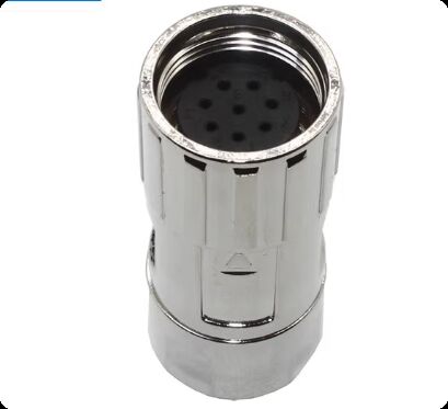 8-pin Siemens V90 Servo Motor Connector with Silver and Gold Plated Pins for Battery Current Rating