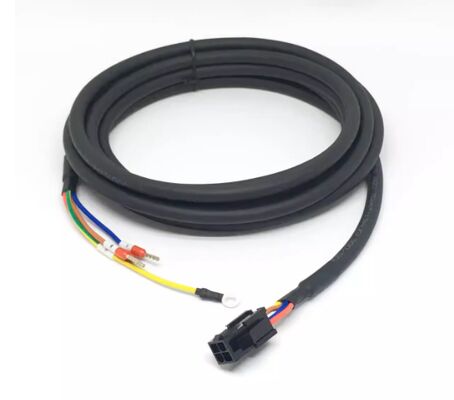 Schneider LXM23 Servo Motor Connector with Moog Gender and Silver Gold-Plated Pins for Industrial Automation