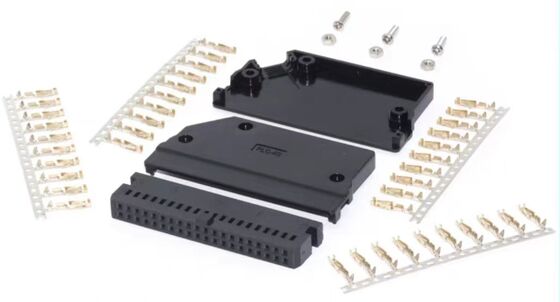 Mitsubishi Omron Delta Inovance PLC FCN40P Pin Connector A6C0N1/4 with Silver Gold Plating for 18-24 AWG Crimp/Solder Servo Motor