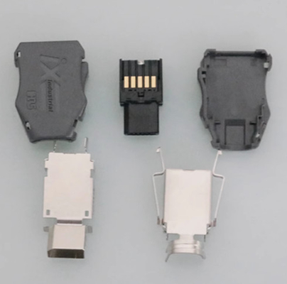 インダストリアルイーサネットケーブルプラグ Ix インダストリアルヒロゼHRSコネクタ IX40G-B-10S-CV-70
